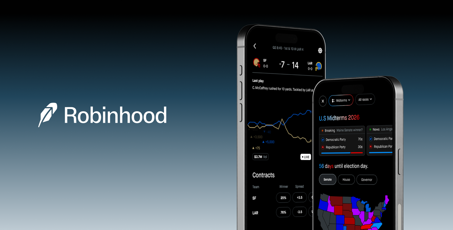 Robinhood 联手 Crypto.com 杀入预测市场,华尔街盯上 50 亿美元蛋糕