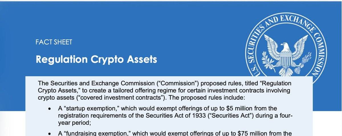 SEC 新规之下，Crypto 行业能否重新学会造资产?