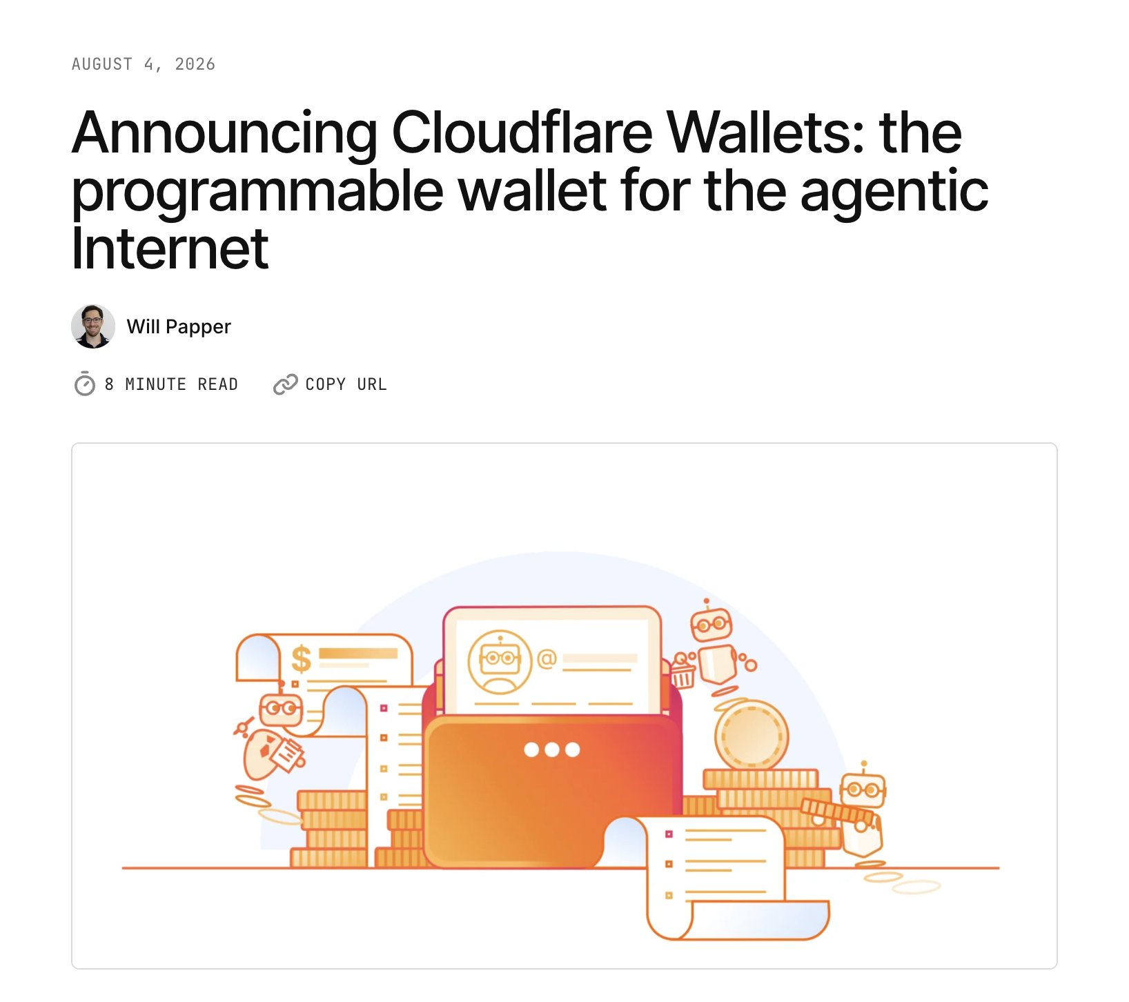 Cloudflare 做钱包了，让 AI 用稳定币转账