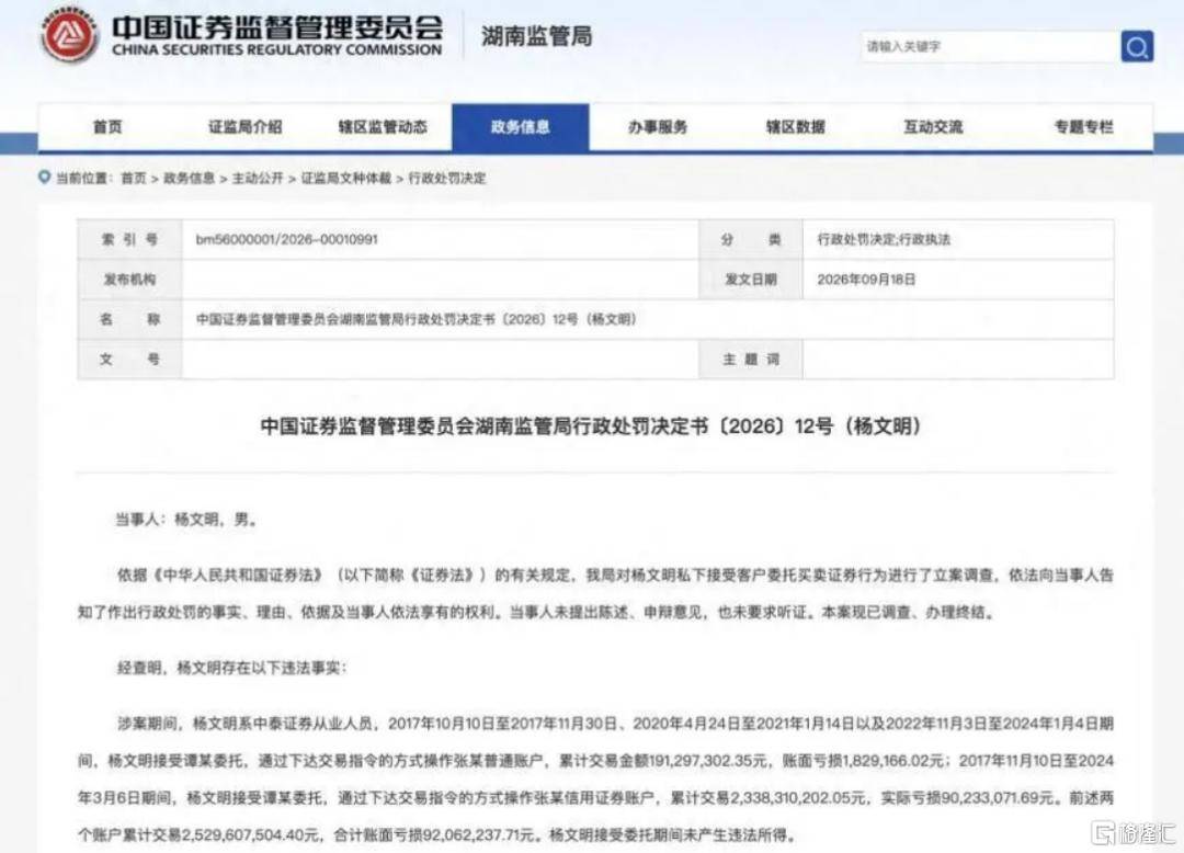 A股惊现“魔鬼交易员”:7年违规交易,亏掉客户近亿元