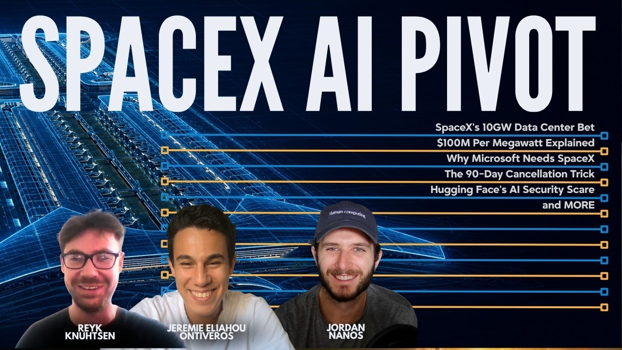 播客笔记｜股价腰斩后反弹，SemiAnalysis 拆解 SpaceX 算力赌局：每兆瓦一年赚 1 亿美元，微软是最大买家