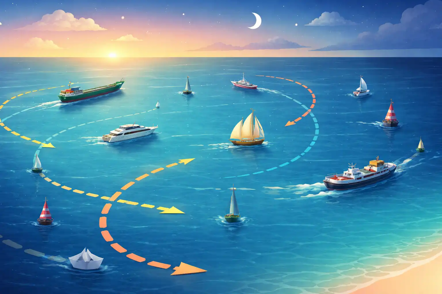 霍尔木兹海峡24小时状况监控：自昨日美伊再次交火以来，通航流量已明显放缓，且有几艘船只调头。