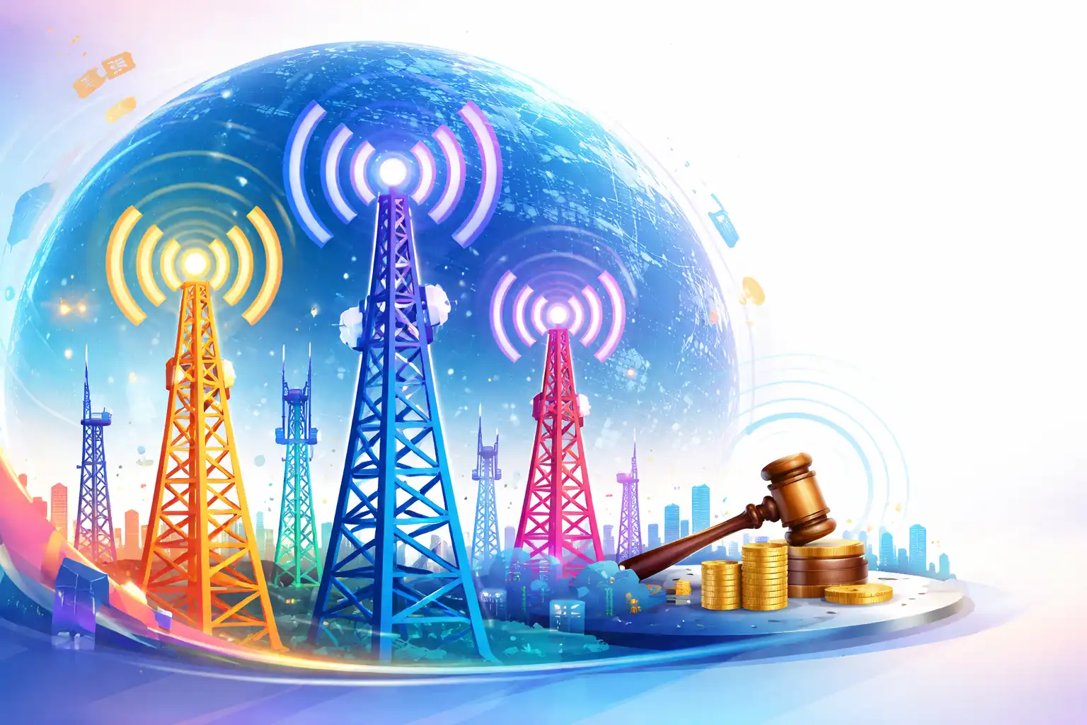 市场消息：Verizon、AT&T、T-Mobile、SpaceX等公司在美国联邦通信委员会（FCC）35亿美元无线设备拍卖中胜出。