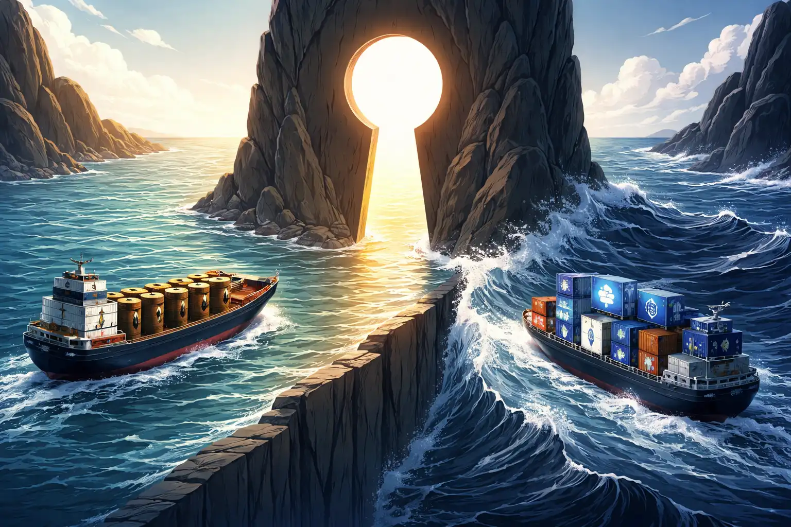 霍尔木兹海峡主权争端升级，全球能源运输风险重定价？