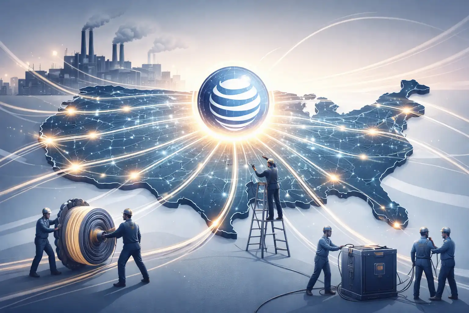 AT&T 签30亿美元光纤订单,能否转化为用户增长与ARPU提升?