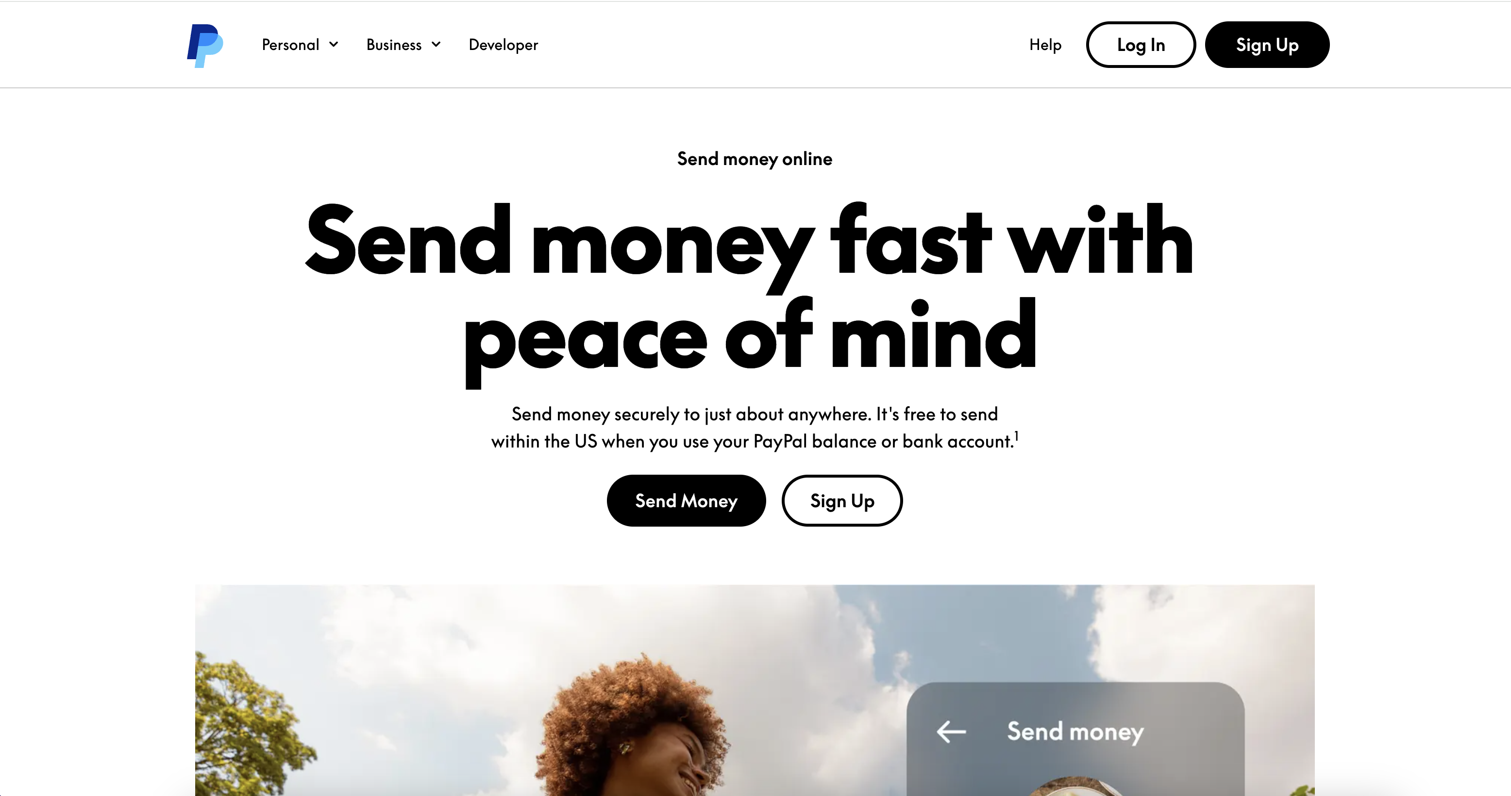 paypal online money trasfer service