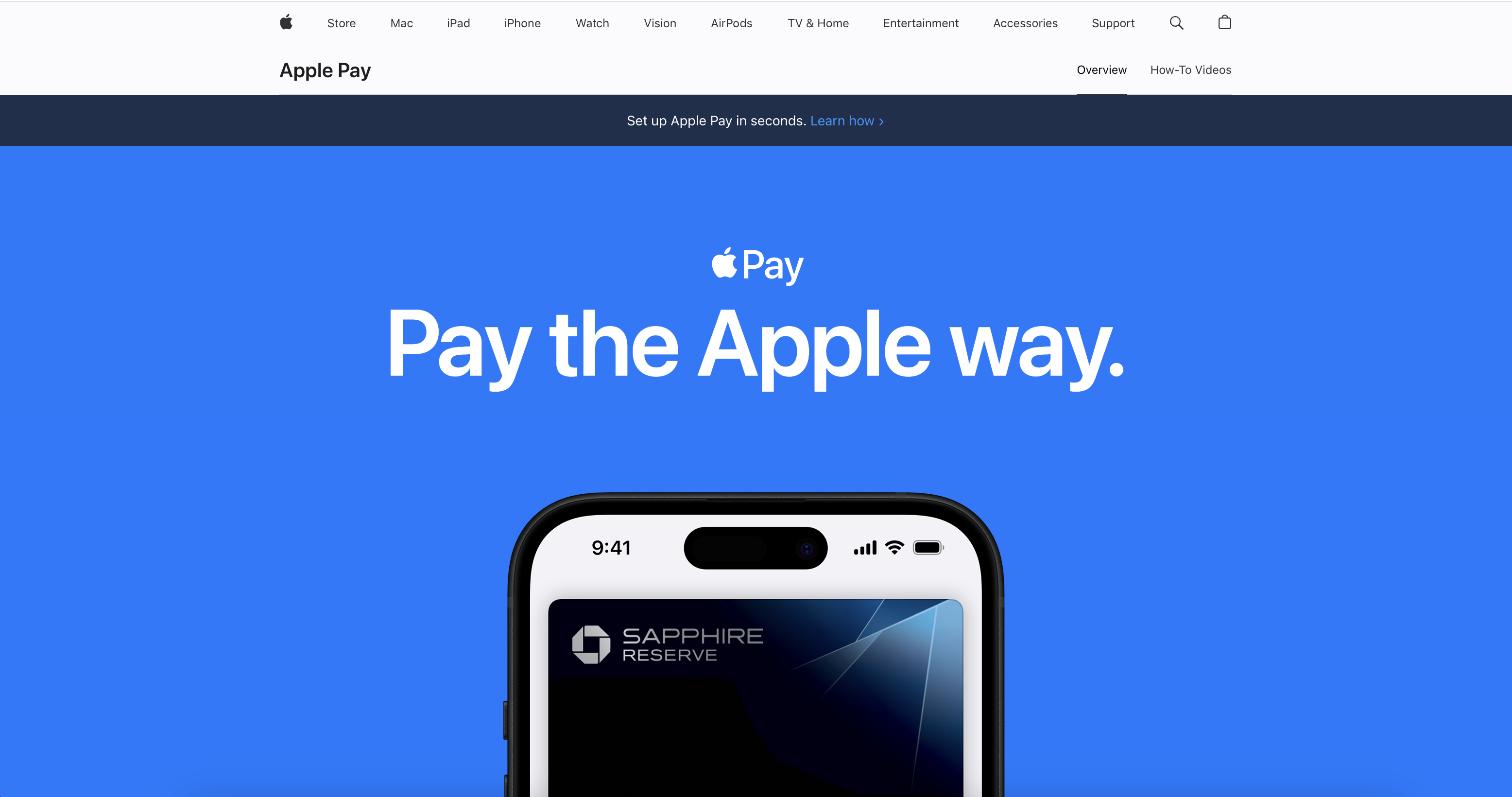 Apple Pay digital wallet