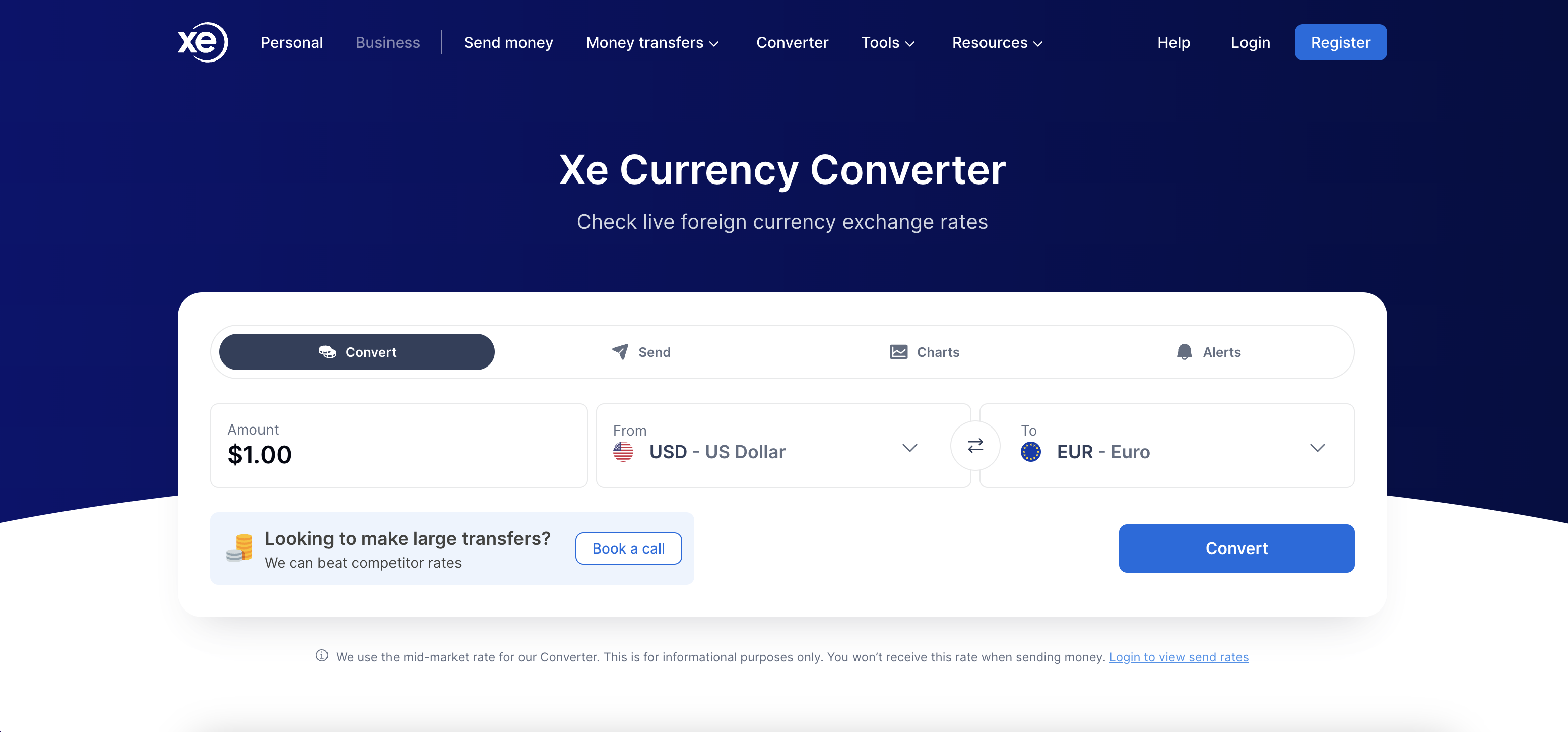 XE Currency Converter