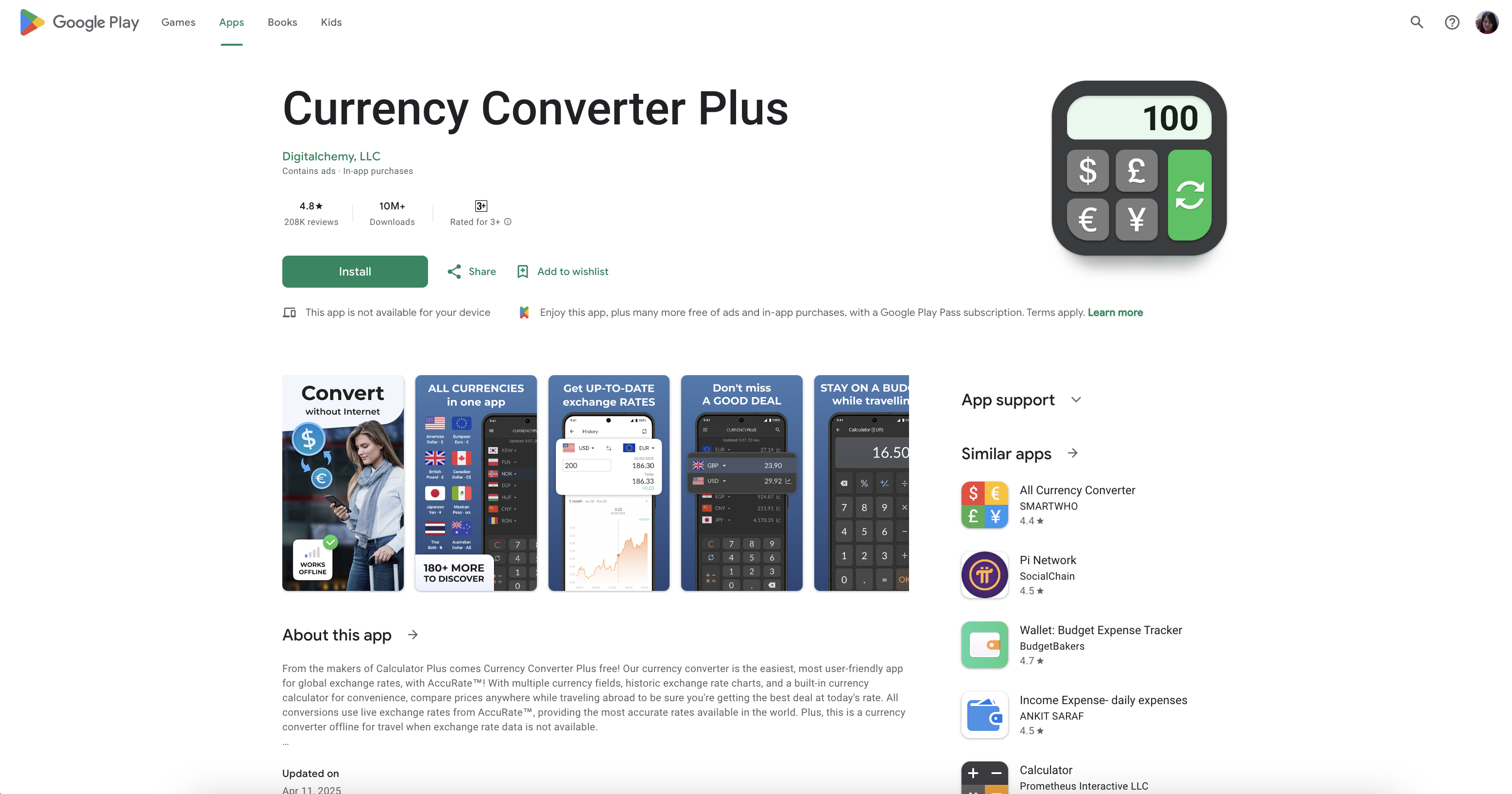 Currency Converter Plus