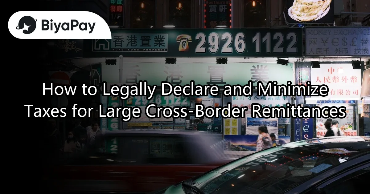 Tax Avoidance in Large - scale Cross - border Remittance Declaration
