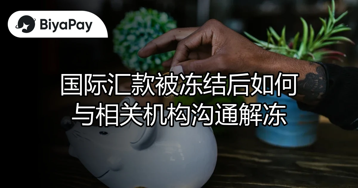 国际汇款冻结解冻