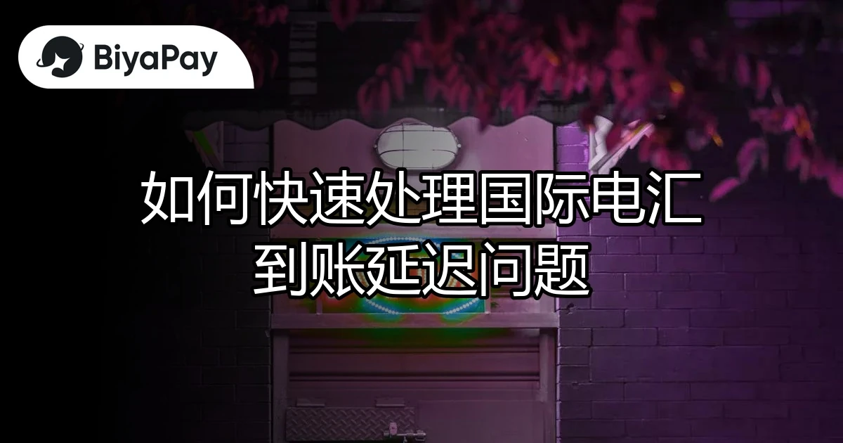 国际电汇到账延迟
