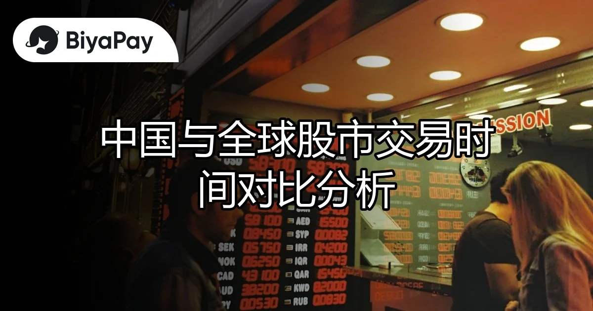 中国全球股市交易时间