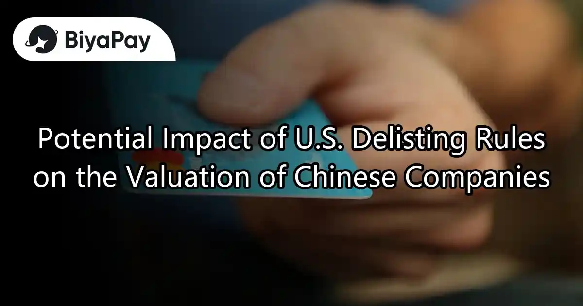 Impact of US stock delisting on Chinese companies