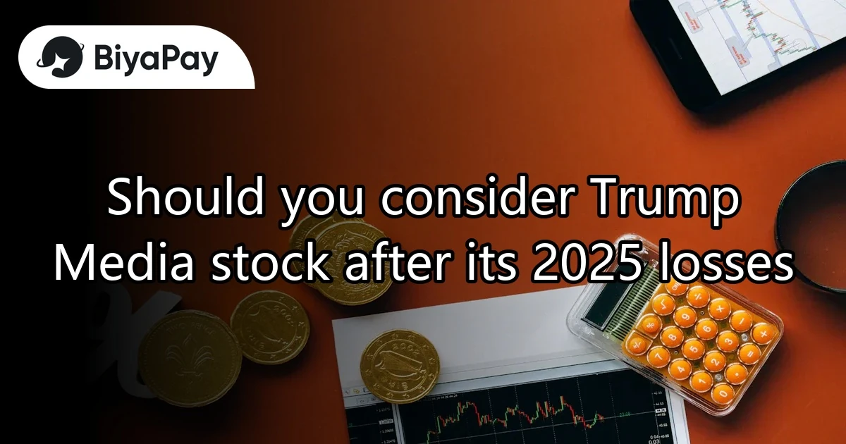 Trump Media stock after its 2025 losses