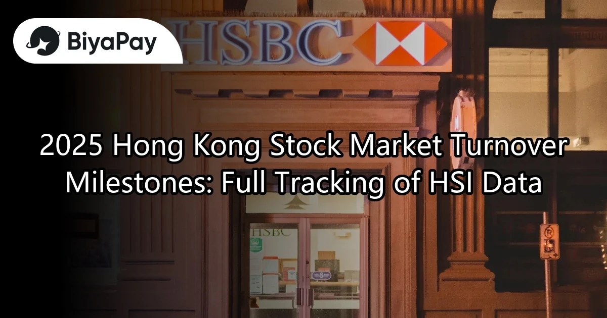Hong Kong Stocks Turnover Hang Seng Index Data