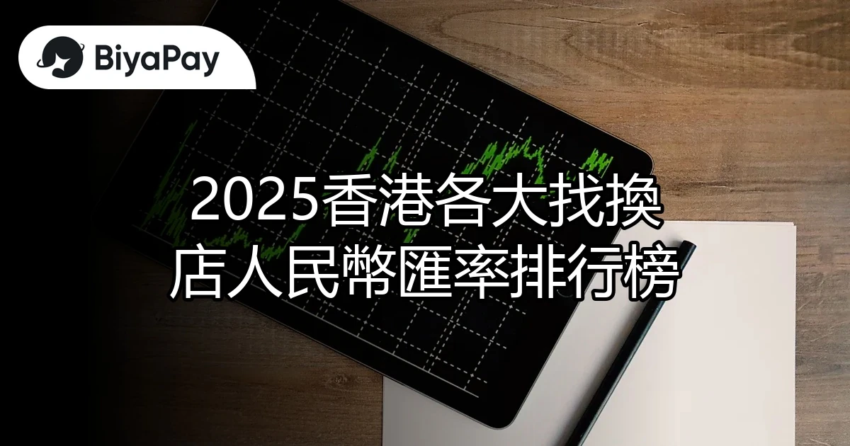 香港各大找換店人民幣匯率