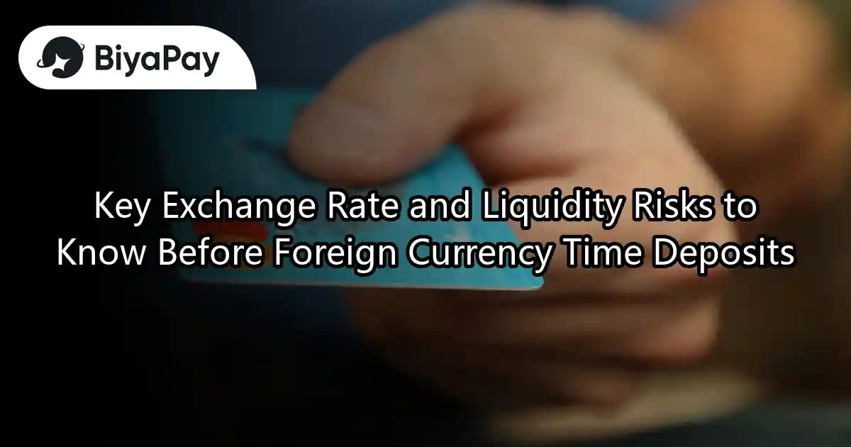 Foreign currency deposits must be aware of exchange rate risks
