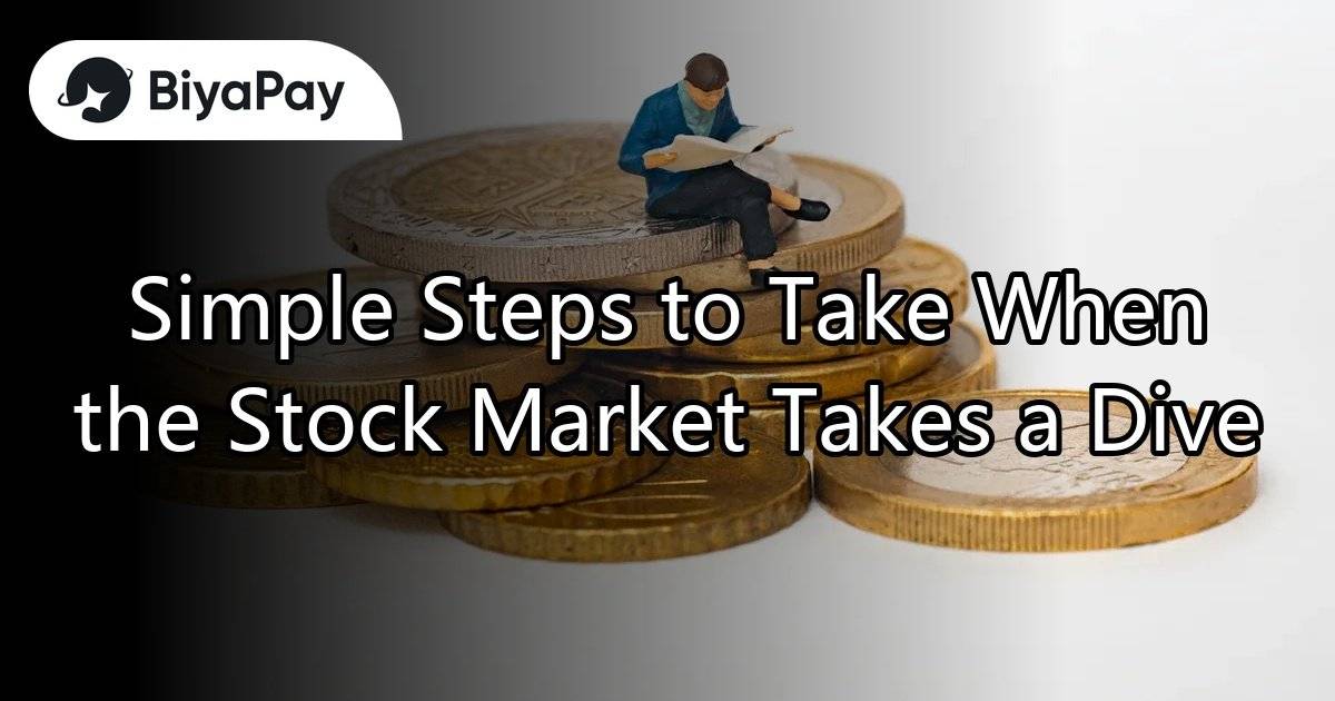 Steps to take during a stock market crash