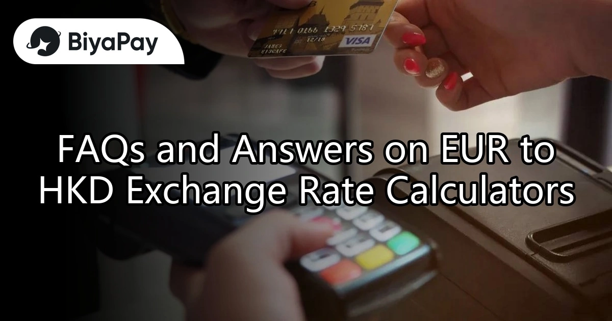 Euro to Hong Kong Dollar exchange rate calculation
