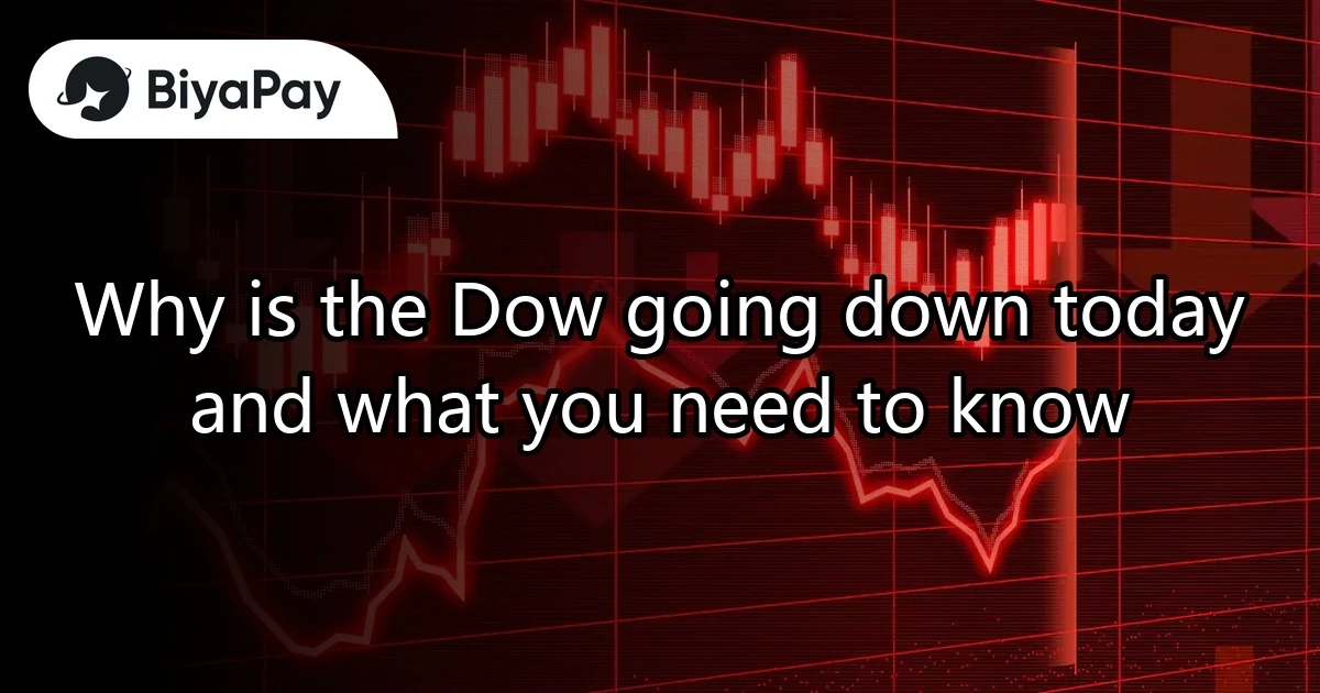 The Dow Jones Index fell today