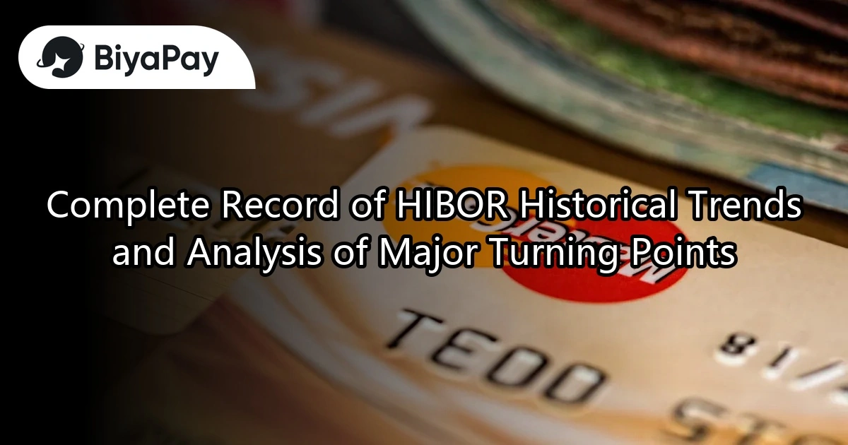 Historical trends and turning points of HIBOR
