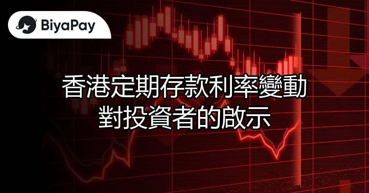 香港定期存款利率變動