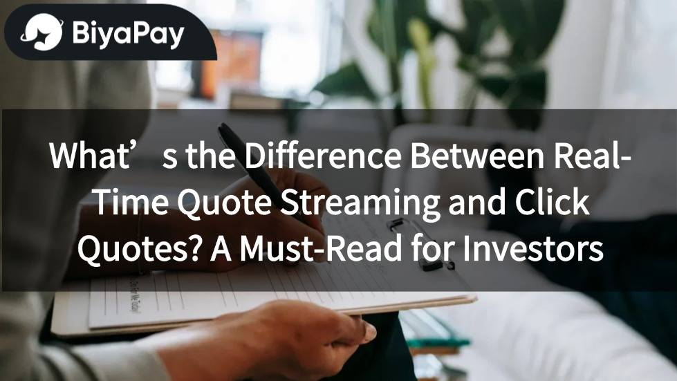 Real-time and click quotes