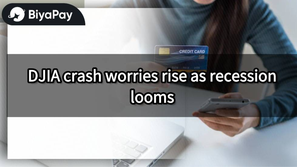 Dow Jones crashes as recession looms