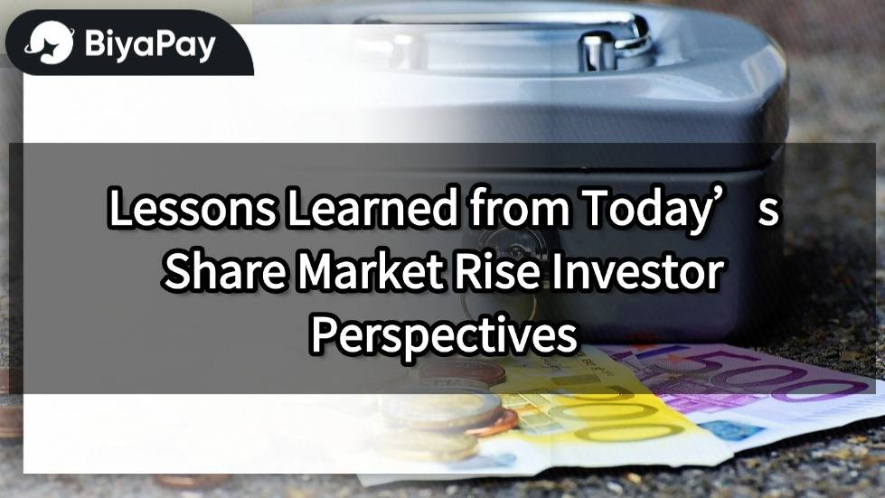 Lessons from today's stock market rally