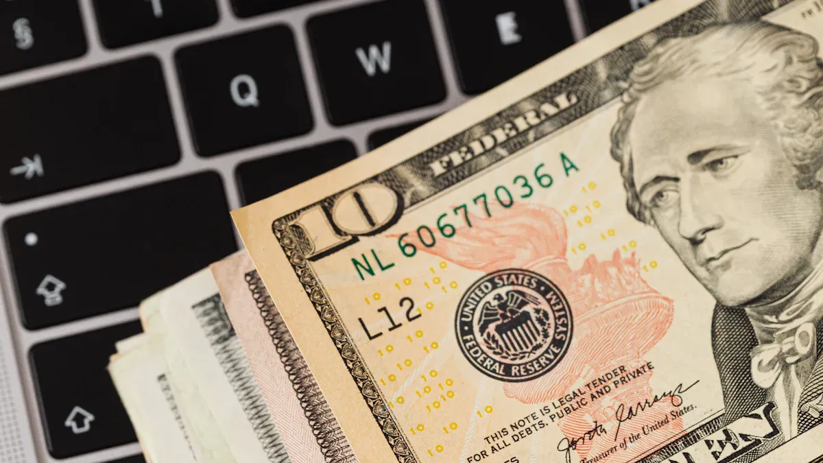 Dollar Sign on Keyboard