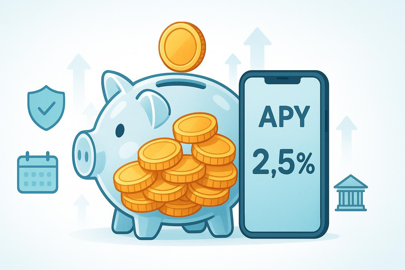 High-Yield Savings Account (HYSA) Introduction: Safety, Interest Rates, Compounding, and Account Opening Steps Visualized Cover