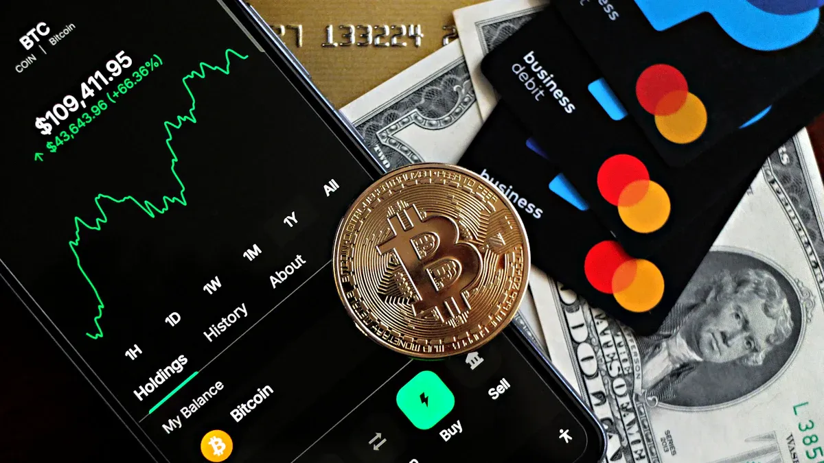Top-Up and Exchange to Convert Crypto Assets into a Debit Card