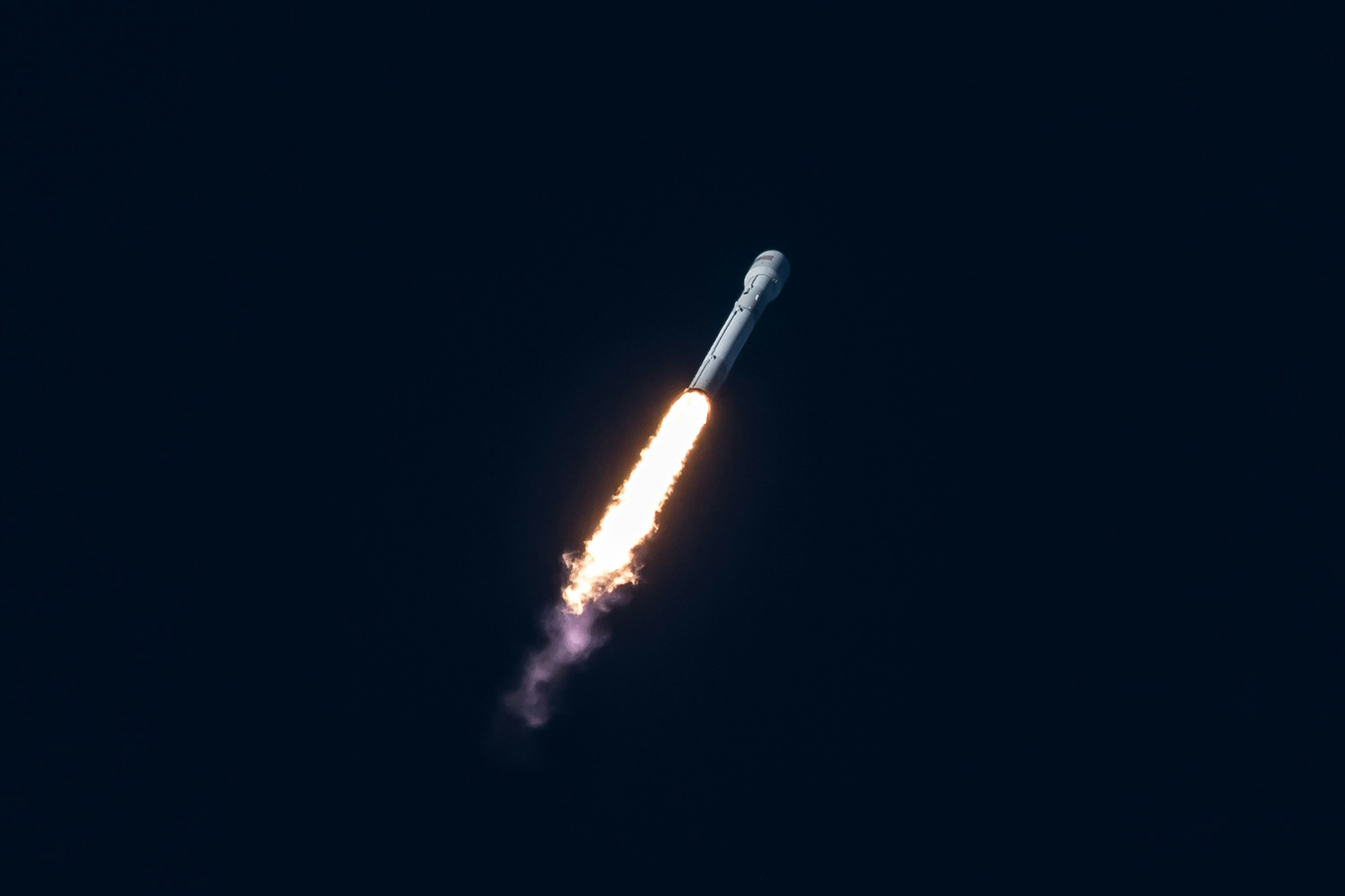 Falcon 9 commercial launch and NASA mission