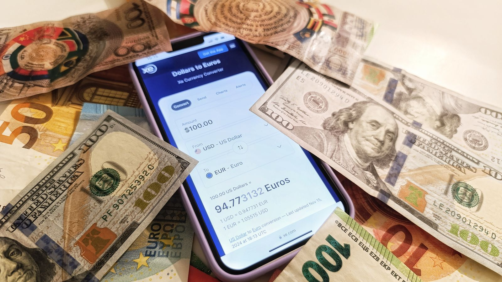 汇率、手续费和最终实收金额比较