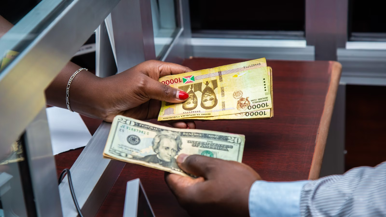 International money transfer and cash pickup status