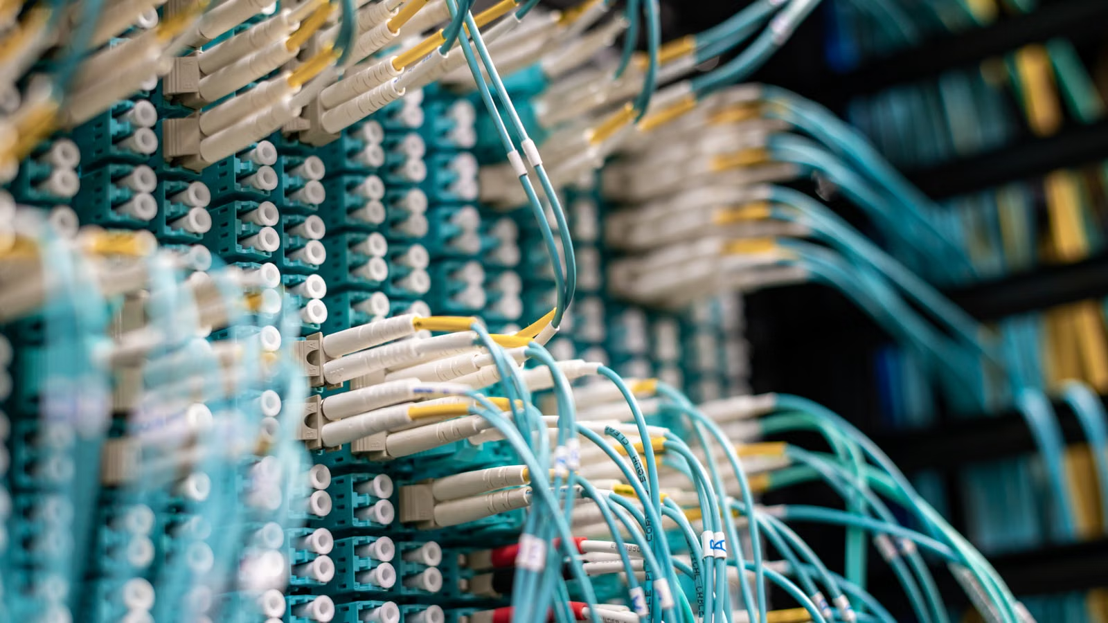 Server networks and data flow in AI data center storage architecture